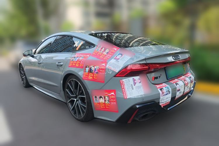Used Audi A7 2019 55 TFSI quattro Dynamic Edition Rear Left 45 Deg