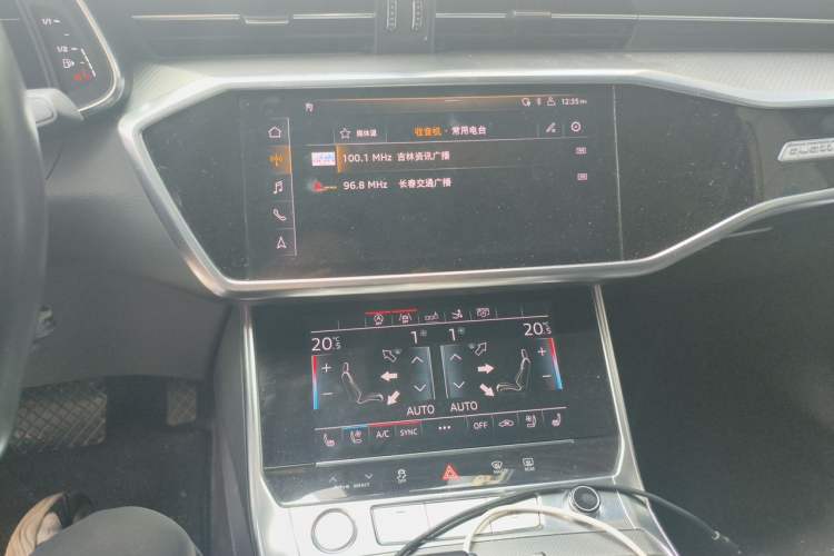 Used Audi A7 2019 55 TFSI quattro Dynamic Edition Audio And AC Panel