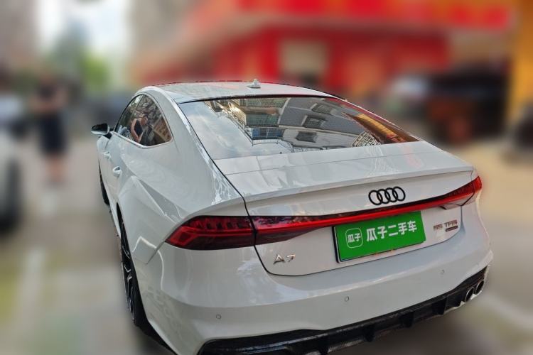 Used Audi A7 2019 55 TFSI quattro Dynamic Edition Rear Left 45 Deg