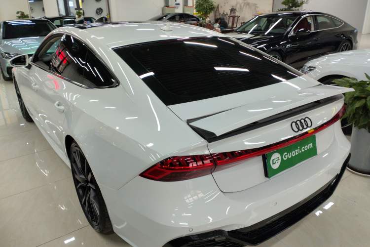 Used Audi A7 2019 55 TFSI quattro Dynamic Edition Rear Left 45 Deg