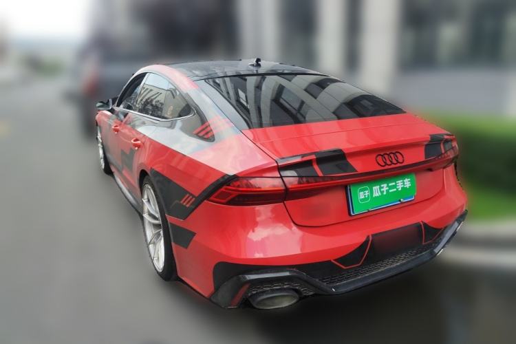 Used Audi A7 2019 55 TFSI quattro Dynamic Edition Rear Left 45 Deg