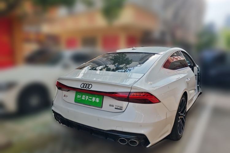 Used Audi A7 2019 55 TFSI quattro Dynamic Edition Rear Right 45 Deg