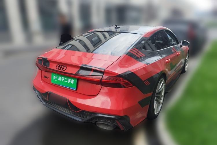 Used Audi A7 2019 55 TFSI quattro Dynamic Edition Rear Right 45 Deg