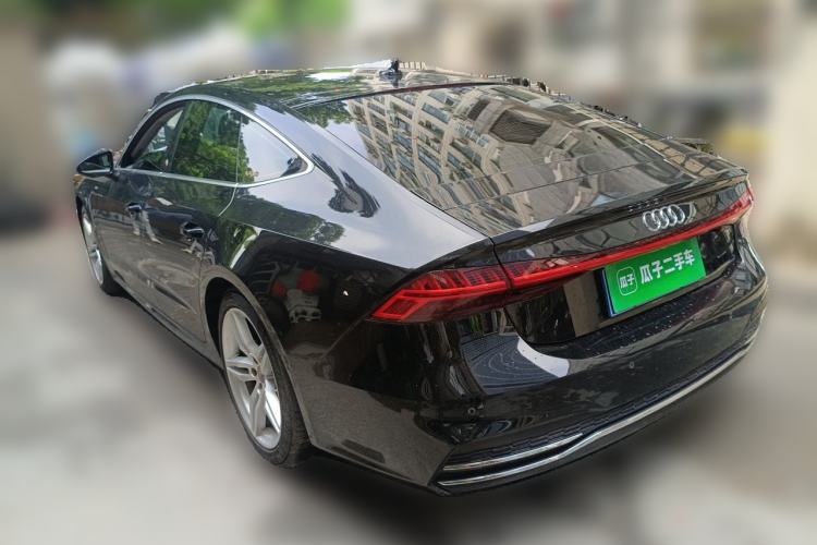 Used Audi A7 2020 40 TFSI Luxury Model Rear Left 45 Deg