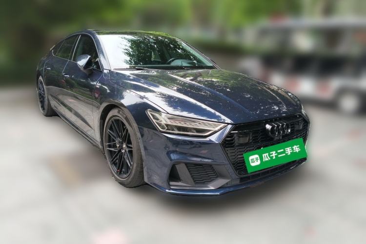 Used Audi A7 2020 45 TFSI Prestige Edition Front Right 45 Deg