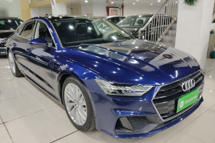 Used Audi A7 2020 45 TFSI Prestige Edition Front Right 45 Deg
