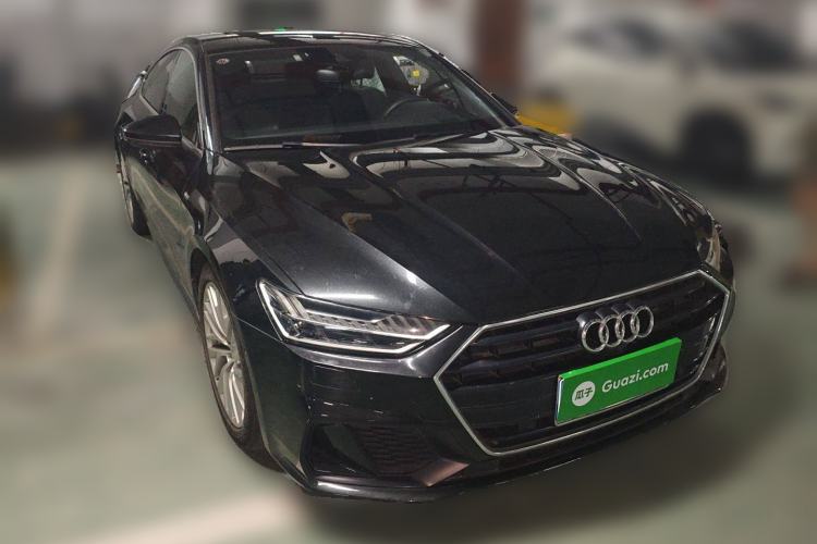 Used Audi A7 2020 45 TFSI Prestige Edition Front Right 45 Deg