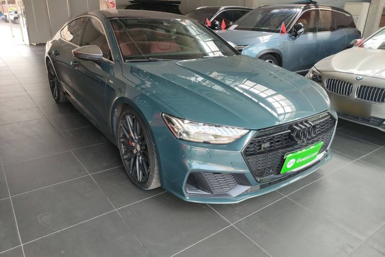 Used Audi A7 2020 45 TFSI Prestige Edition Front Right 45 Deg