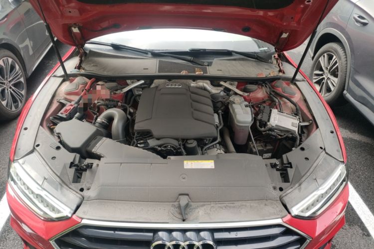Used Audi A7 2020 40 TFSI Luxury Model Engine Bay