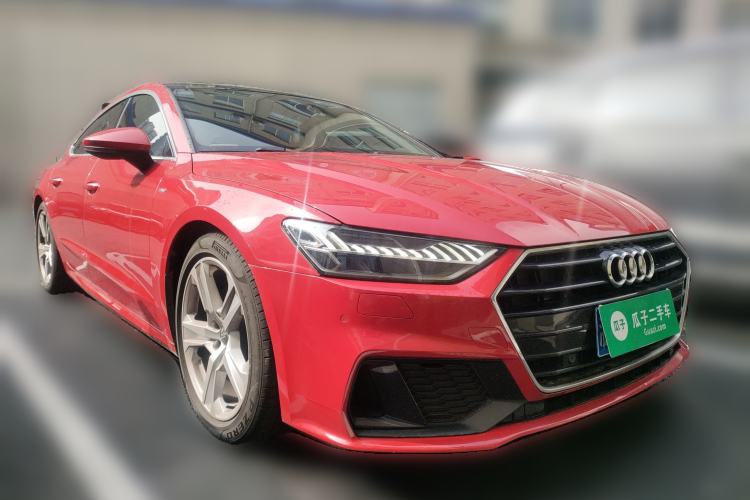 Used Audi A7 2020 40 TFSI Luxury Model Front Right 45 Deg