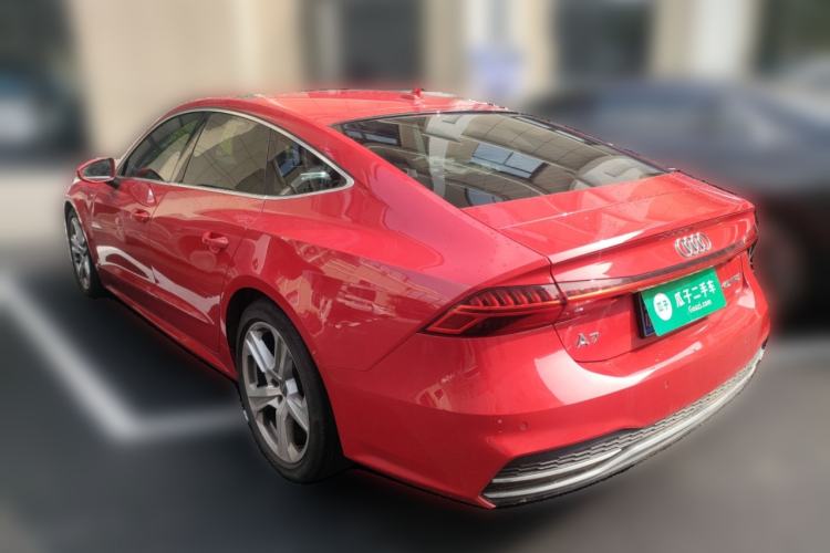 Used Audi A7 2020 40 TFSI Luxury Model Rear Left 45 Deg