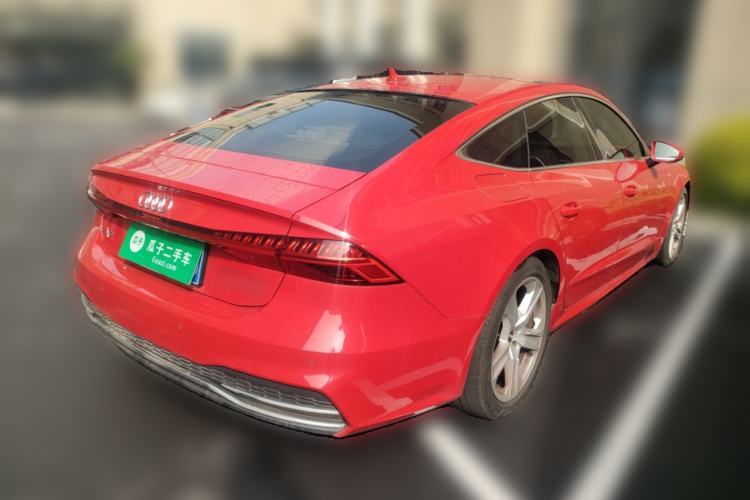 Used Audi A7 2020 40 TFSI Luxury Model Rear Right 45 Deg