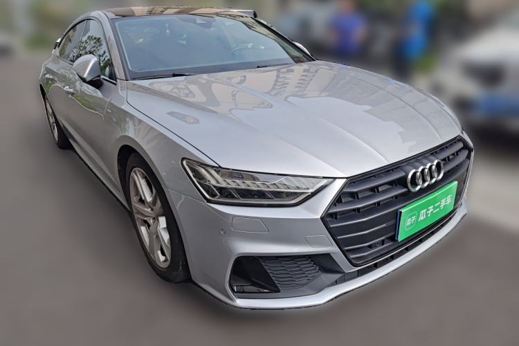 Used Audi A7 2020 40 TFSI Luxury Model Front Right 45 Deg