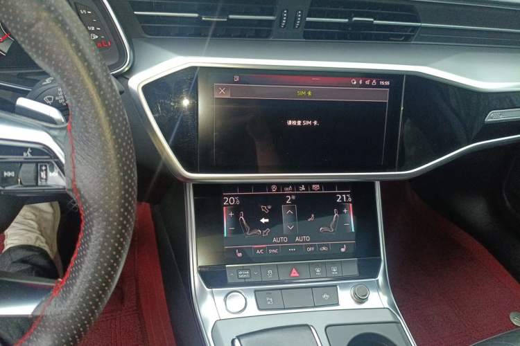 Used Audi A7 2020 40 TFSI Luxury Model Audio And AC Panel