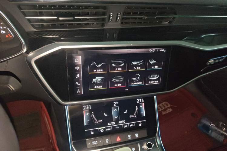 Used Audi A7 2020 40 TFSI Luxury Model Audio And AC Panel