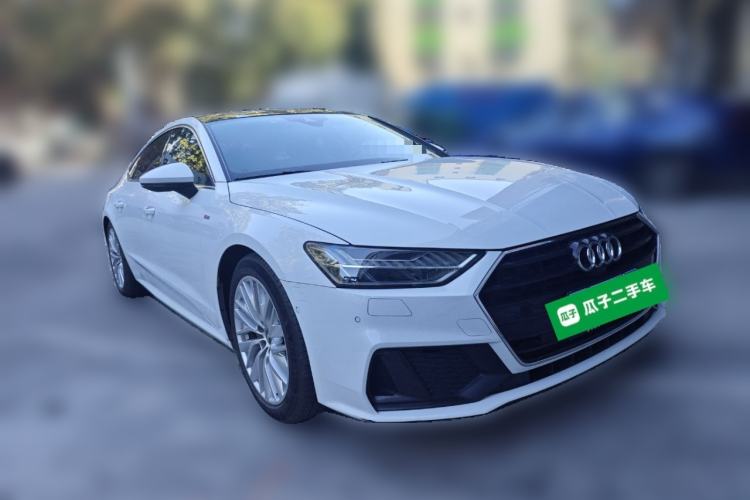 Used Audi A7 2020 45 TFSI Prestige Edition Front Right 45 Deg