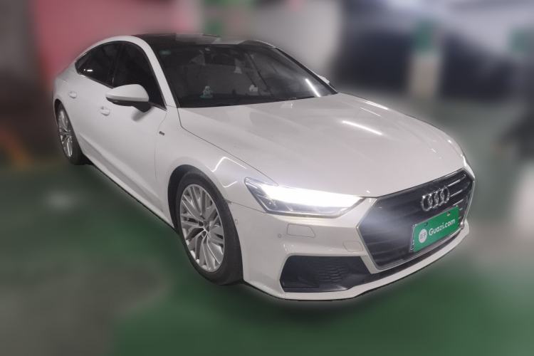 Used Audi A7 2020 45 TFSI Prestige Edition Front Right 45 Deg