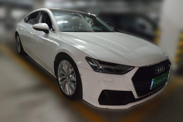 Used Audi A7 2020 45 TFSI Prestige Edition Front Right 45 Deg
