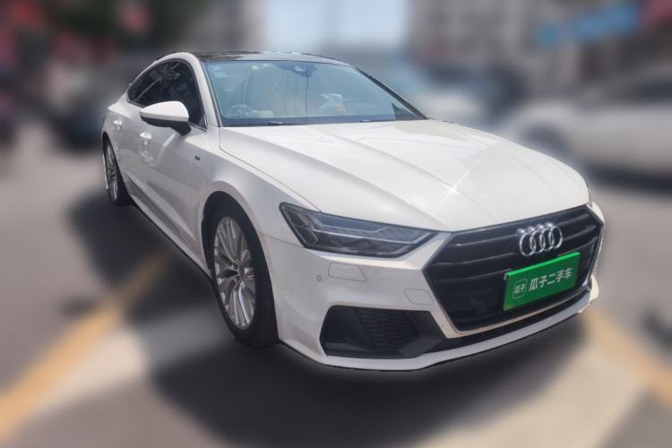 Used Audi A7 2020 45 TFSI Prestige Edition Front Right 45 Deg