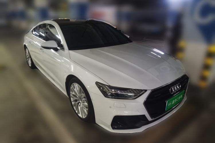 Used Audi A7 2020 45 TFSI Prestige Edition Front Right 45 Deg