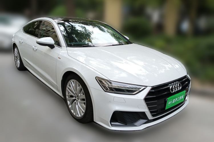 Used Audi A7 2020 45 TFSI Prestige Edition Front Right 45 Deg