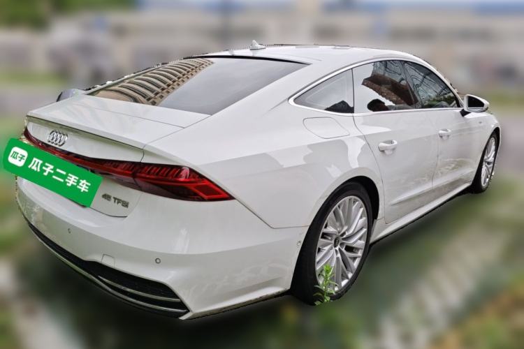 Used Audi A7 2020 45 TFSI Exclusive Edition Rear Right 45 Deg