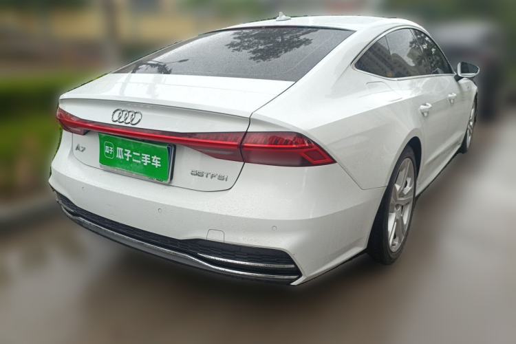 Used Audi A7 2020 40 TFSI Luxury Model Rear Right 45 Deg