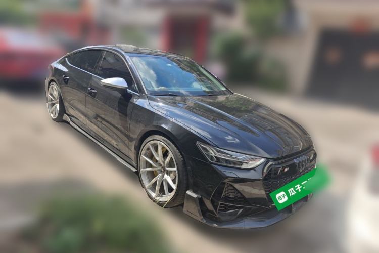 Used Audi A7 2021 45 TFSI Exclusive Edition Front Right 45 Deg