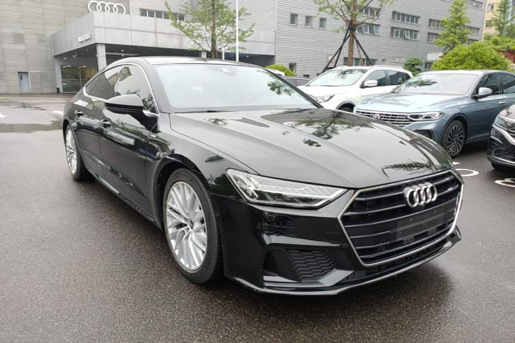 Used Audi A7 2021 45 TFSI Prestige Edition Front Right 45 Deg