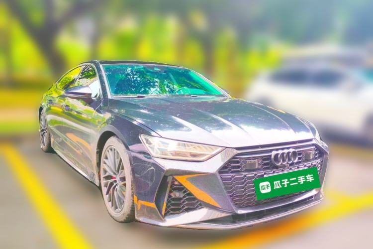 Used Audi A7 2021 45 TFSI Prestige Edition Front Right 45 Deg