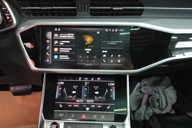 Used Audi A7 2021 40 TFSI Luxury Edition Audio And AC Panel
