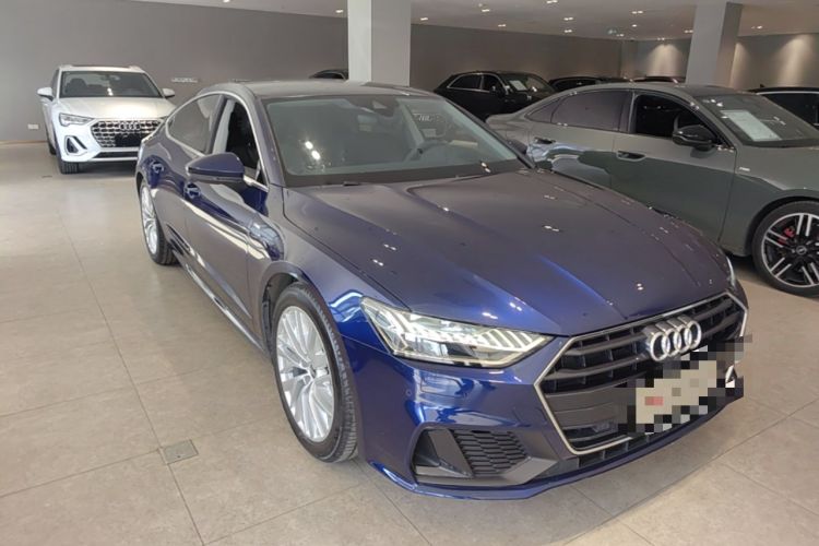 Used Audi A7 2021 45 TFSI Prestige Edition Front Right 45 Deg