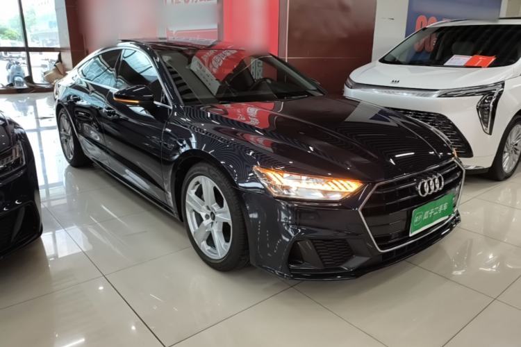Used Audi A7 2021 40 TFSI Luxury Edition Front Right 45 Deg