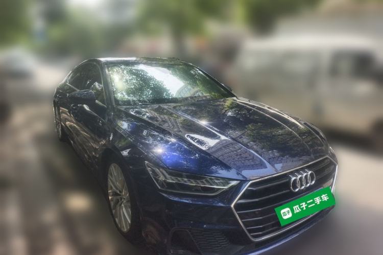 Used Audi A7 2021 45 TFSI Prestige Edition Front Right 45 Deg