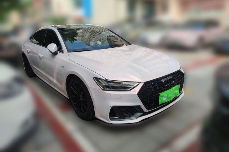 Used Audi A7 2021 45 TFSI Prestige Edition Front Right 45 Deg