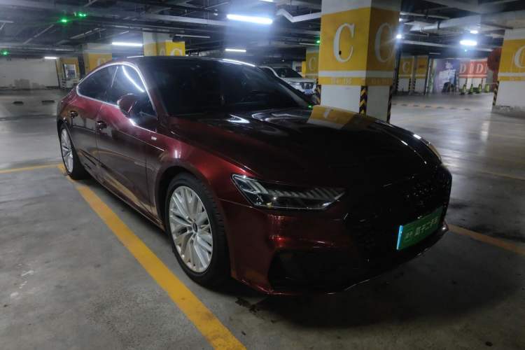 Used Audi A7 2021 45 TFSI Prestige Edition Front Right 45 Deg