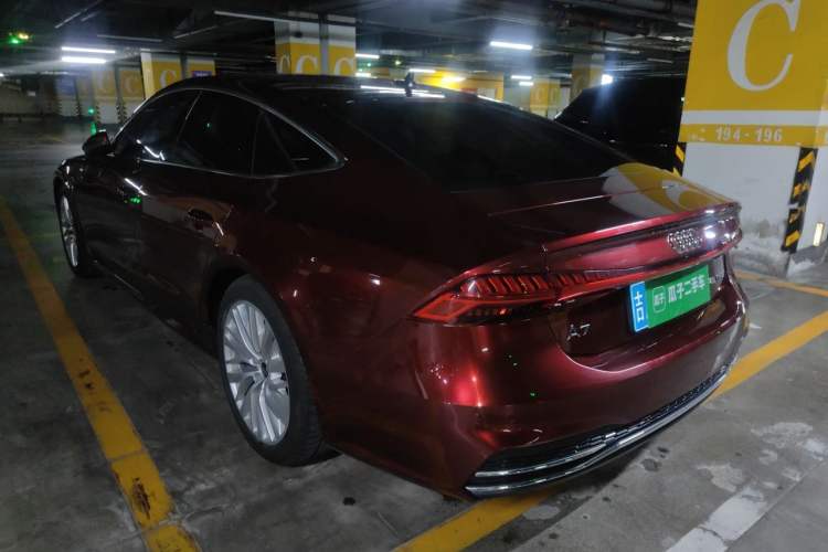 Used Audi A7 2021 45 TFSI Prestige Edition Rear Left 45 Deg