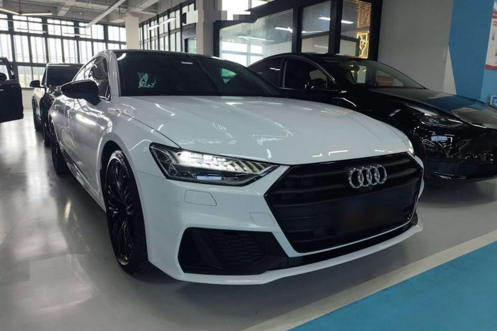 Used Audi A7 2021 45 TFSI Prestige Edition Front Right 45 Deg