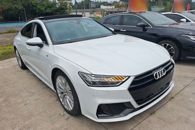 Used Audi A7 2021 45 TFSI Prestige Edition Front Right 45 Deg