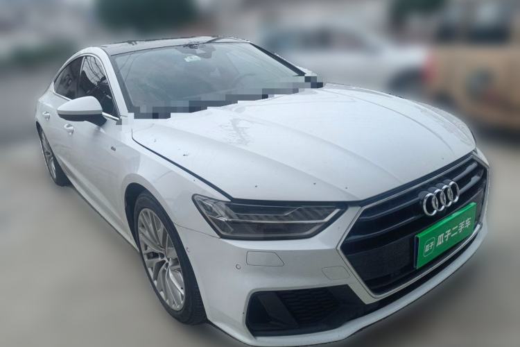 Used Audi A7 2021 45 TFSI Prestige Edition Front Right 45 Deg