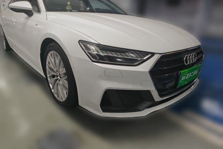 Used Audi A7 2021 45 TFSI Prestige Edition Front Right 45 Deg