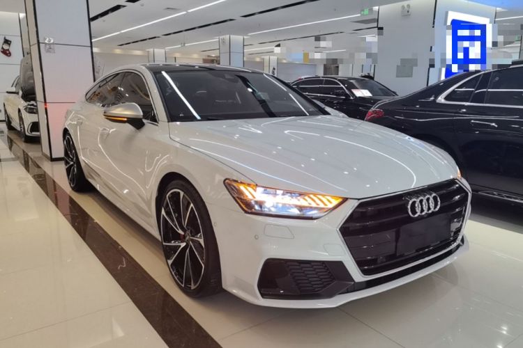 Used Audi A7 2021 45 TFSI Prestige Edition Front Right 45 Deg