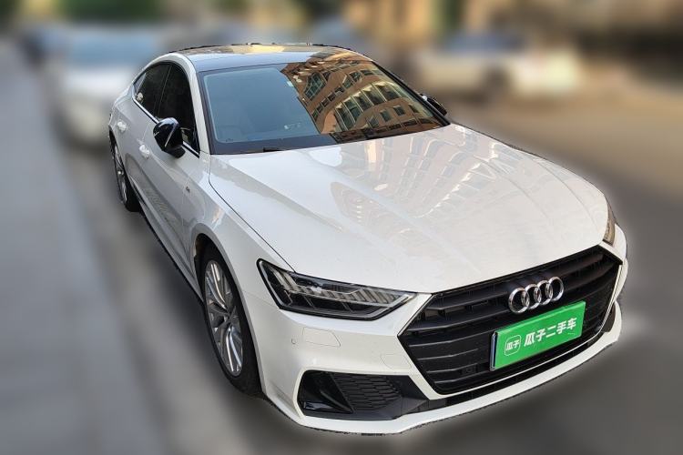 Used Audi A7 2021 40 TFSI Luxury Edition Front Right 45 Deg
