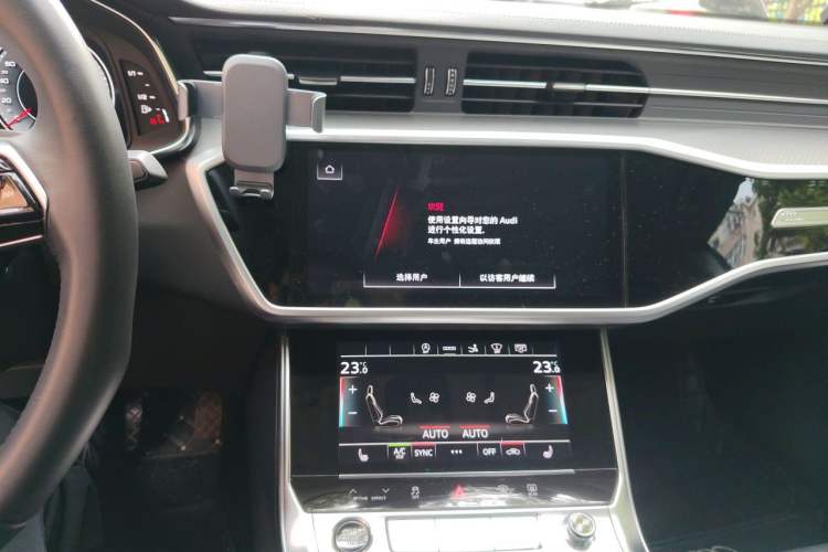 Used Audi A7 2022 45 TFSI Prestige Edition Audio And AC Panel