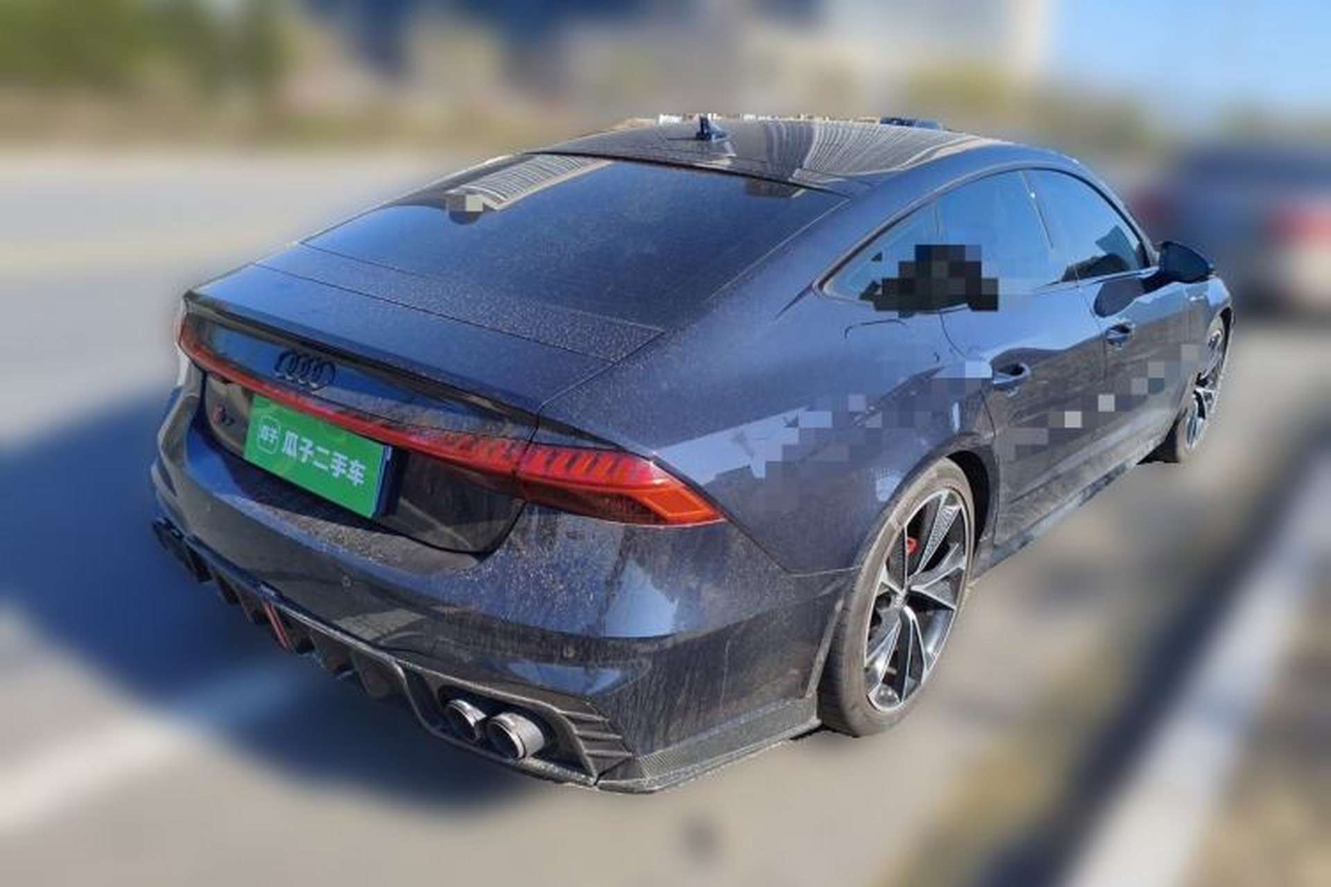 Used Audi A7 2022 45 TFSI Prestige Edition Rear Right 45 Deg