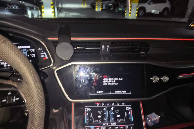 Used Audi A7 2022 45 TFSI Prestige Edition Audio And AC Panel