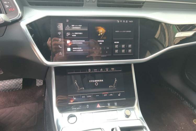 Used Audi A7 2022 45 TFSI Prestige Edition Audio And AC Panel