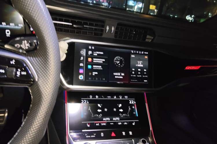Used Audi A7 2022 55 TFSI quattro Prestige Edition Audio And AC Panel