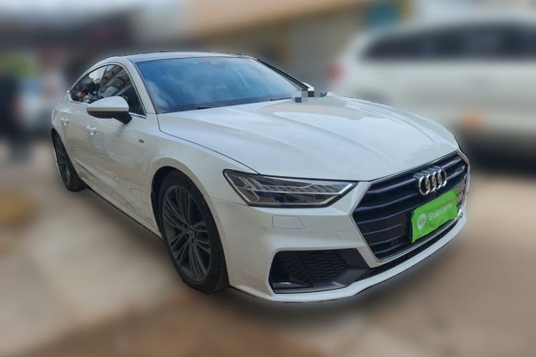 Used Audi A7 2022 45 TFSI Prestige Edition Front Right 45 Deg
