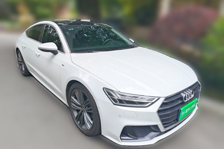 Used Audi A7 2022 45 TFSI Prestige Edition Front Right 45 Deg
